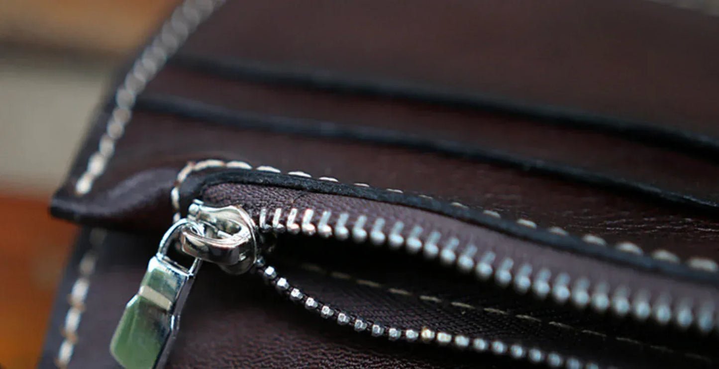 Embossed Women Leather Small Purse