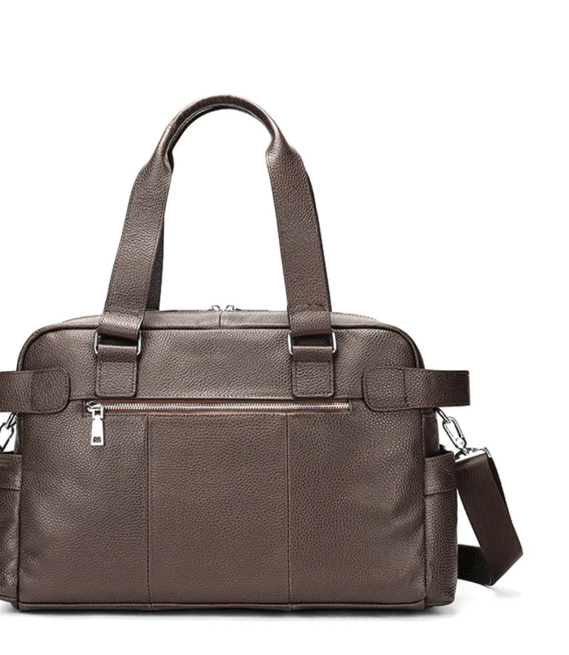 Leather Duffle Bag Large Capacity Travel Weekender