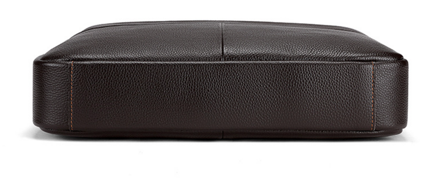 Genuine Leather Business Office Bag for Men