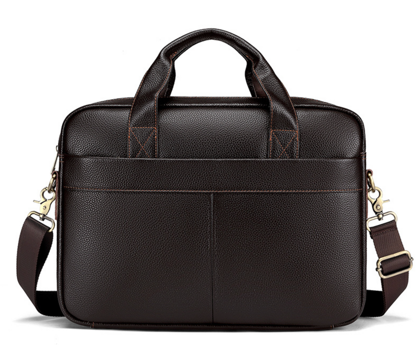 Genuine Leather Business Office Bag for Men