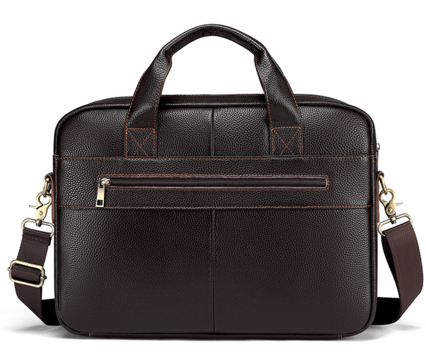 Genuine Leather Business Office Bag for Men