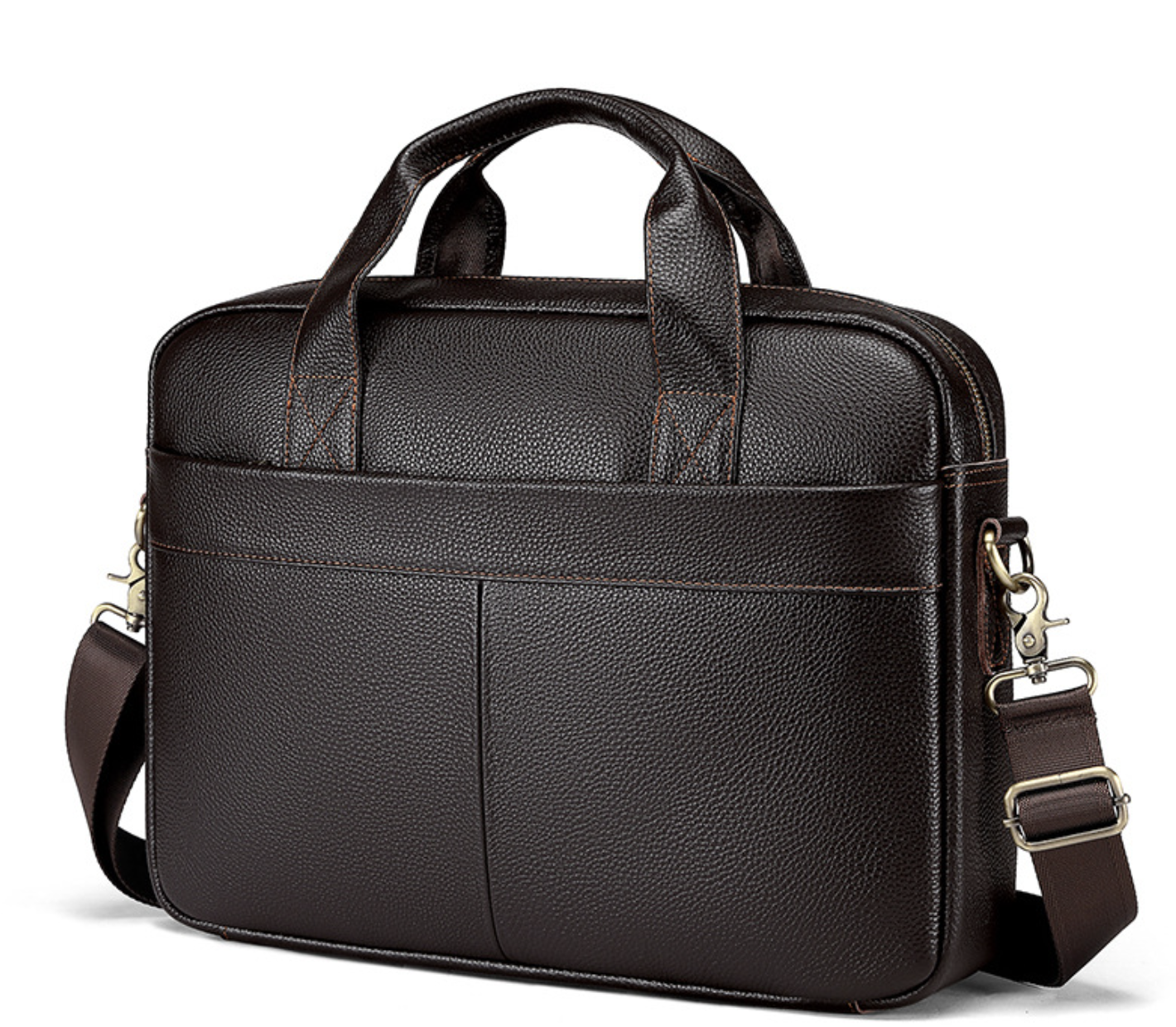 Genuine Leather Business Office Bag for Men