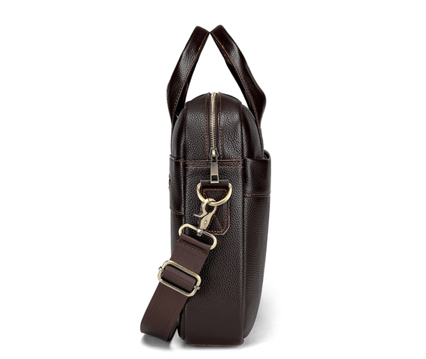 Genuine Leather Business Office Bag for Men