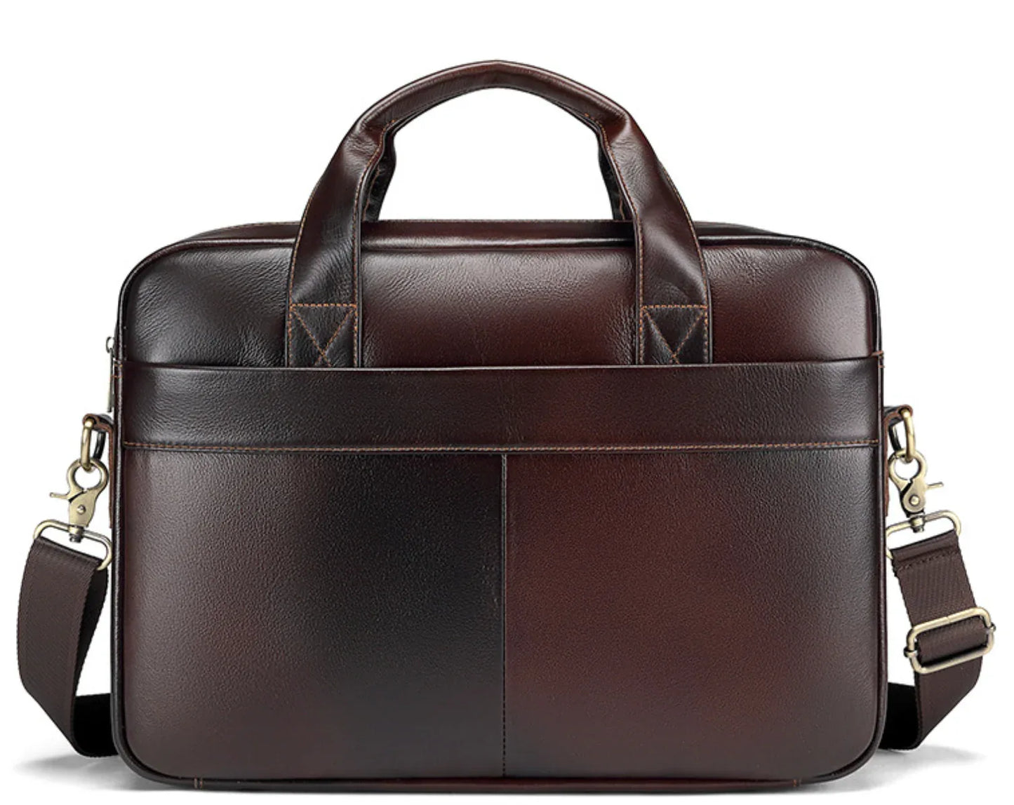 Genuine Leather Business Office Bag for Men