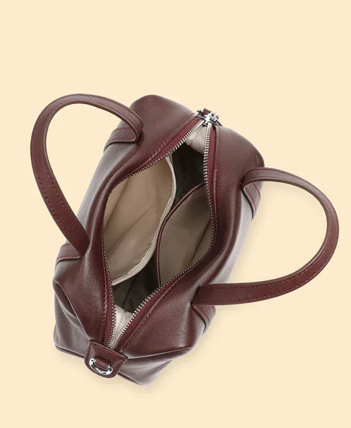Genuine Leather Shoulder Bag Women's Crossbody Tote Handbag
