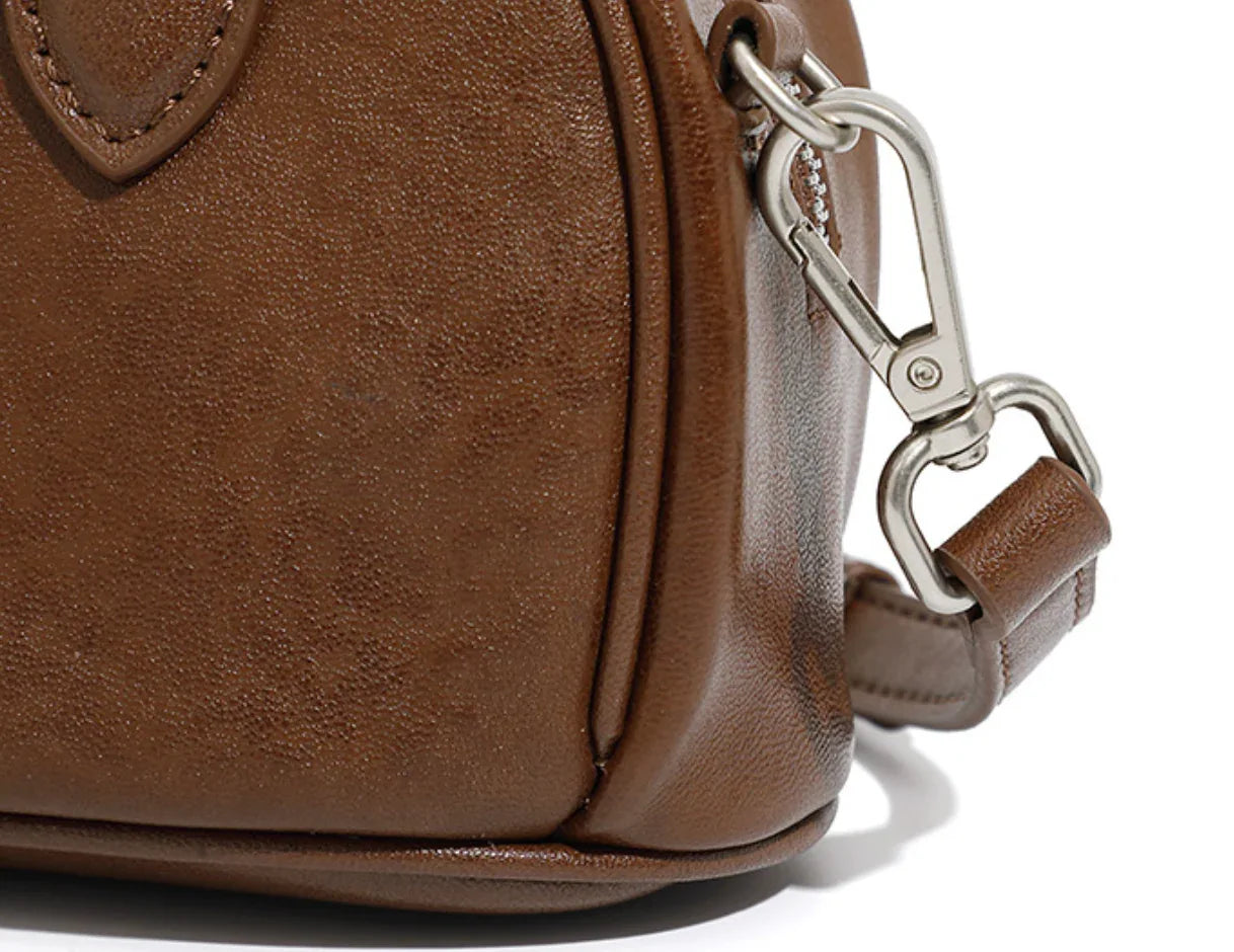 Mini Leather Shoulder Bag Women Crossbody