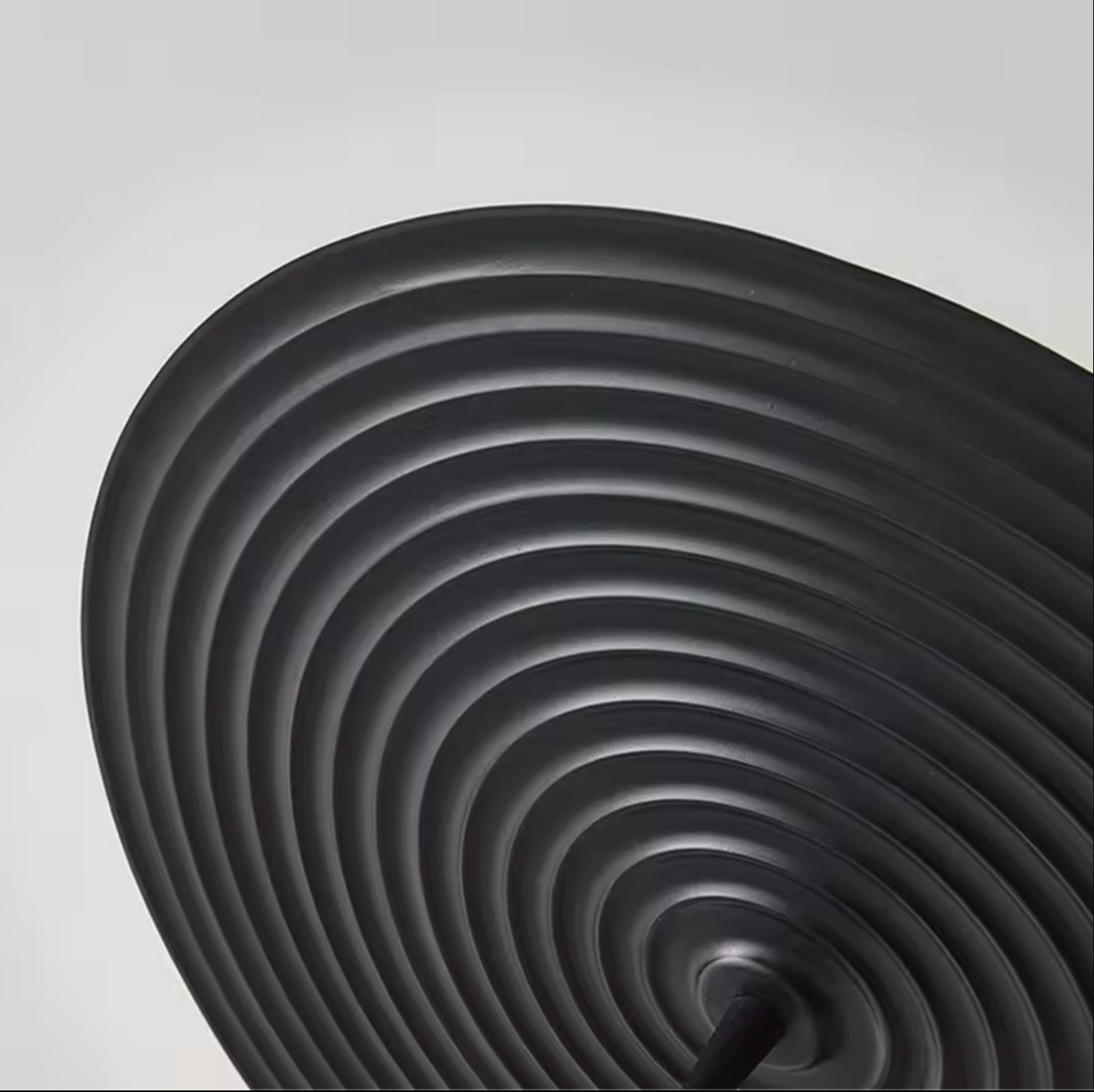 Art Deco Modern Floor Lamp with Disc Shade