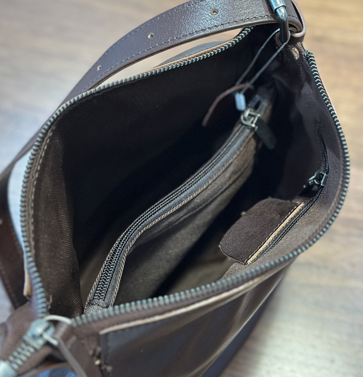 Women Genuine Leather Office Messenger Bag