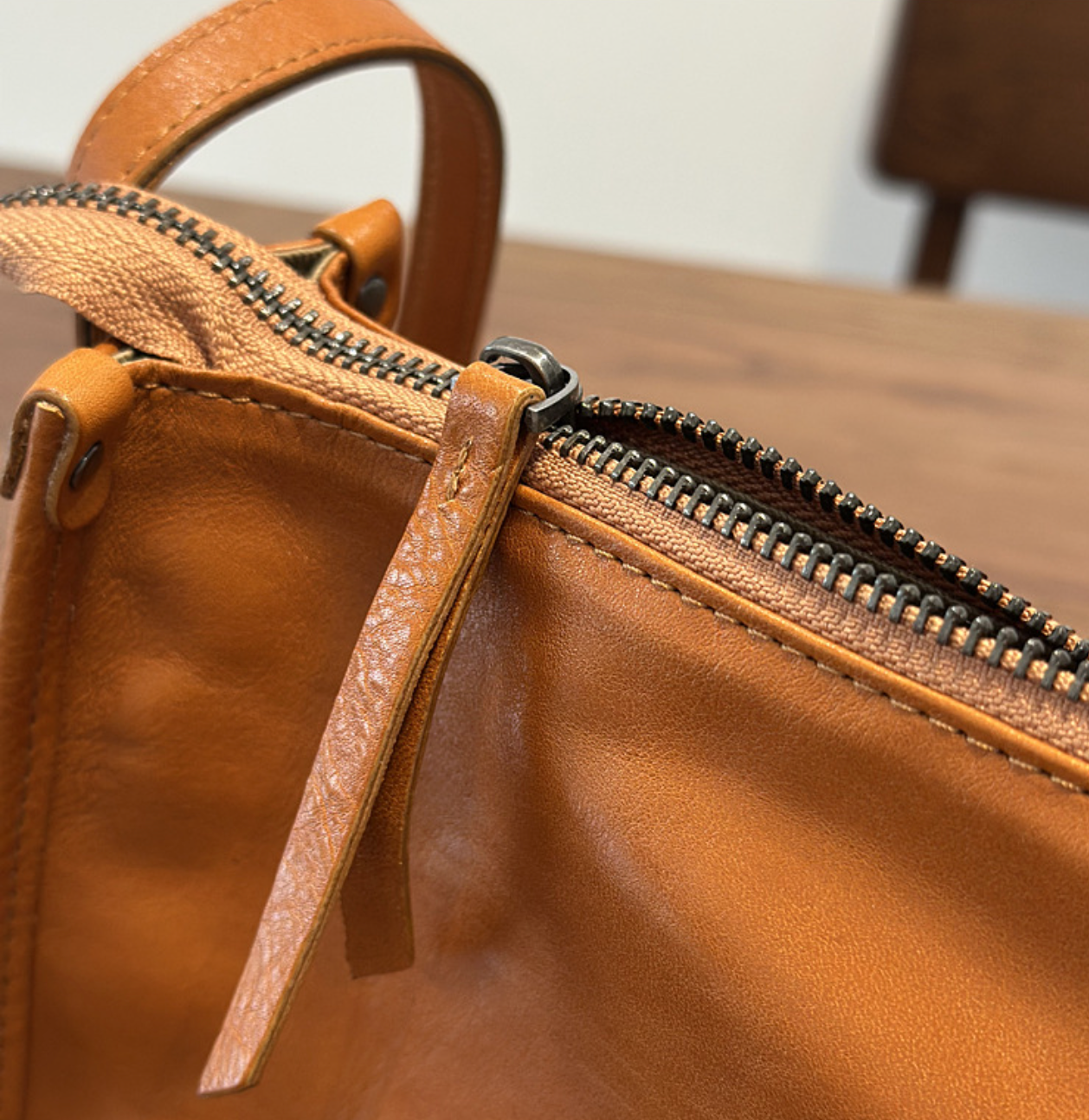 Genuine Leather Crossbody Messenger Bag for Women