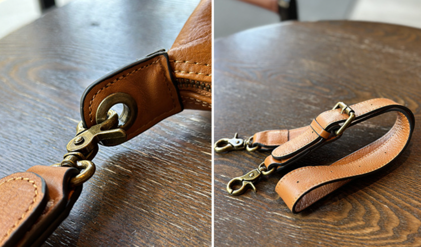 Women Leather Messenger Crossbody Purse