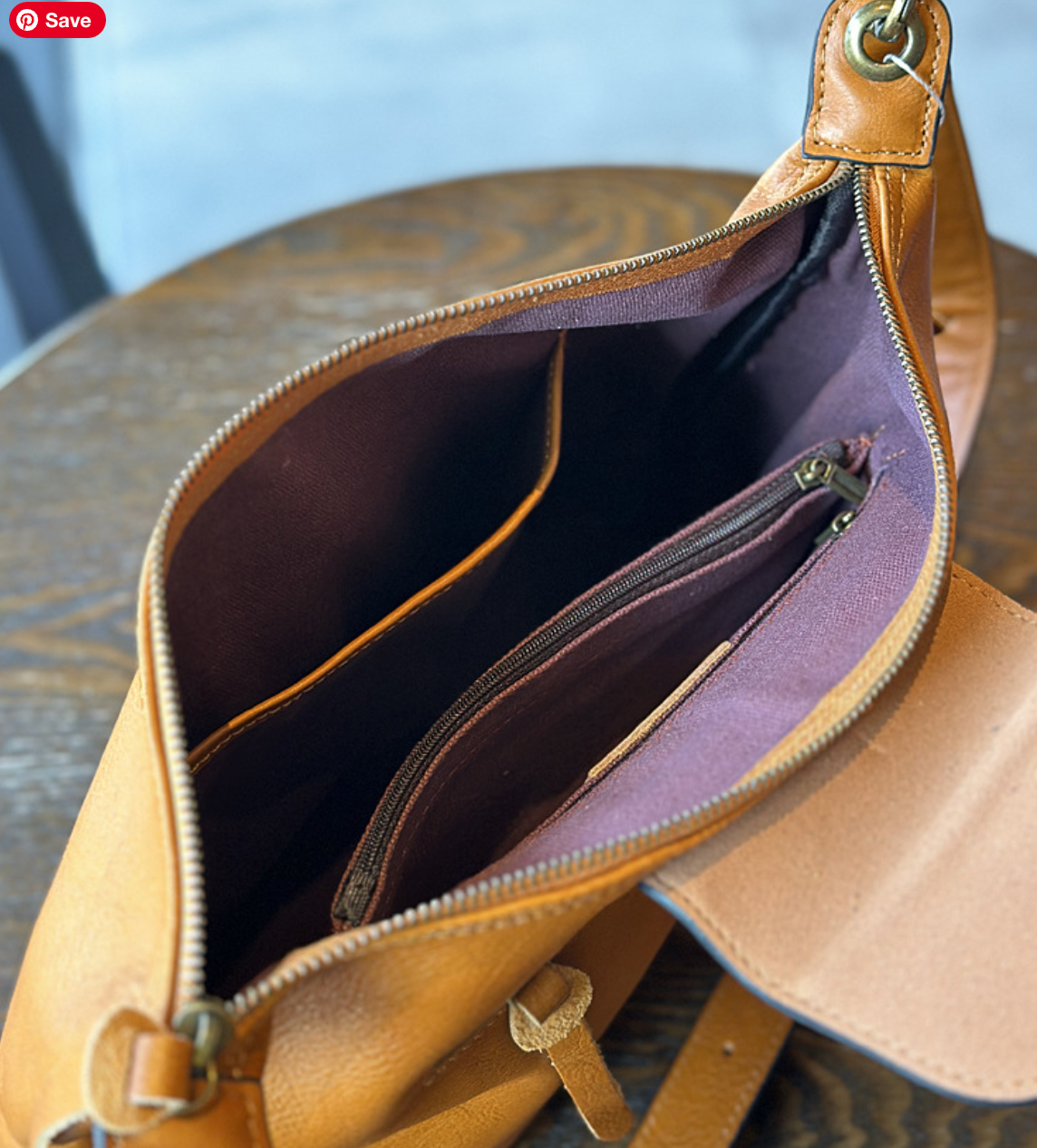 Women Leather Messenger Crossbody Purse