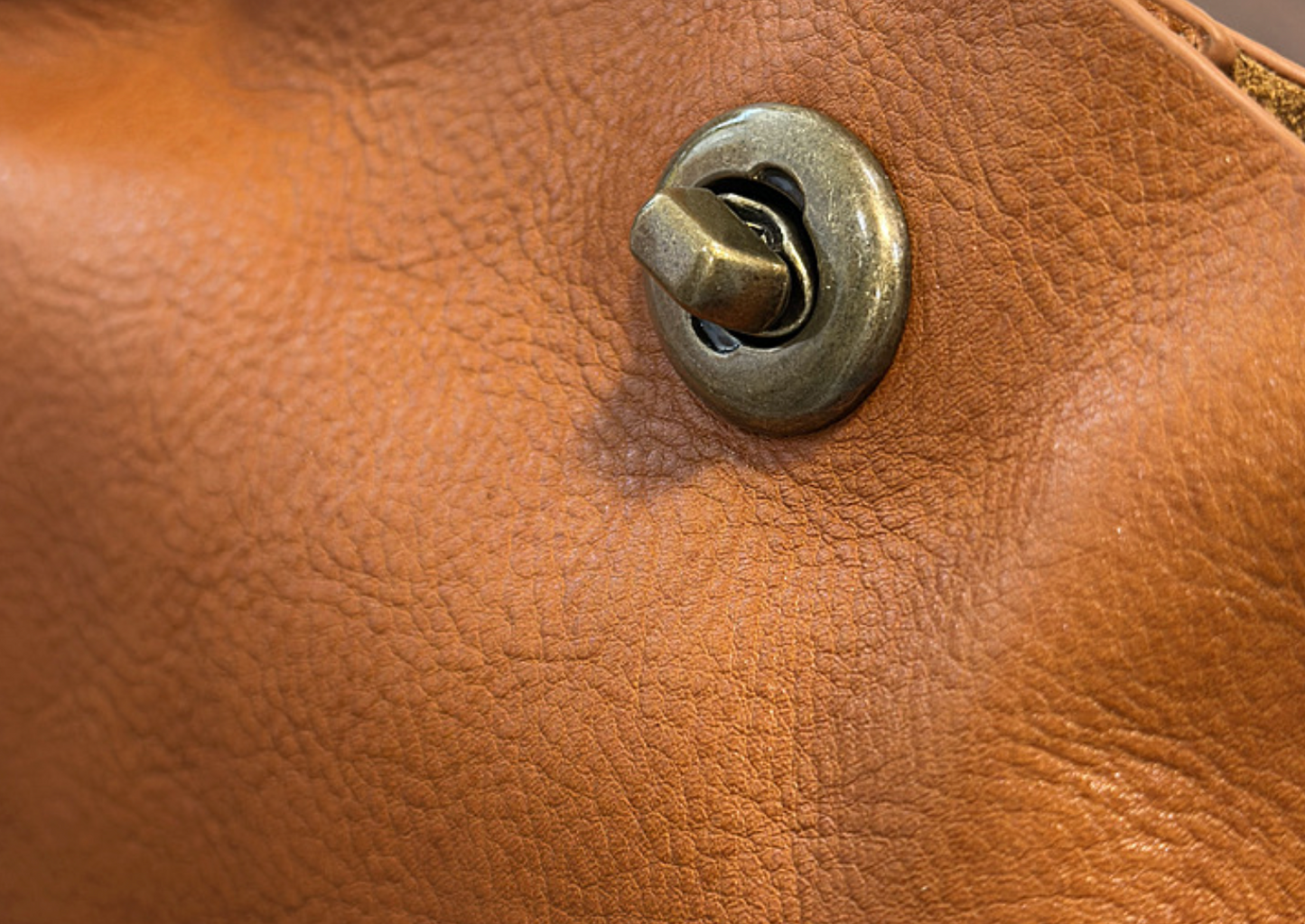 Real Leather Crossbody Office Purse with Strap