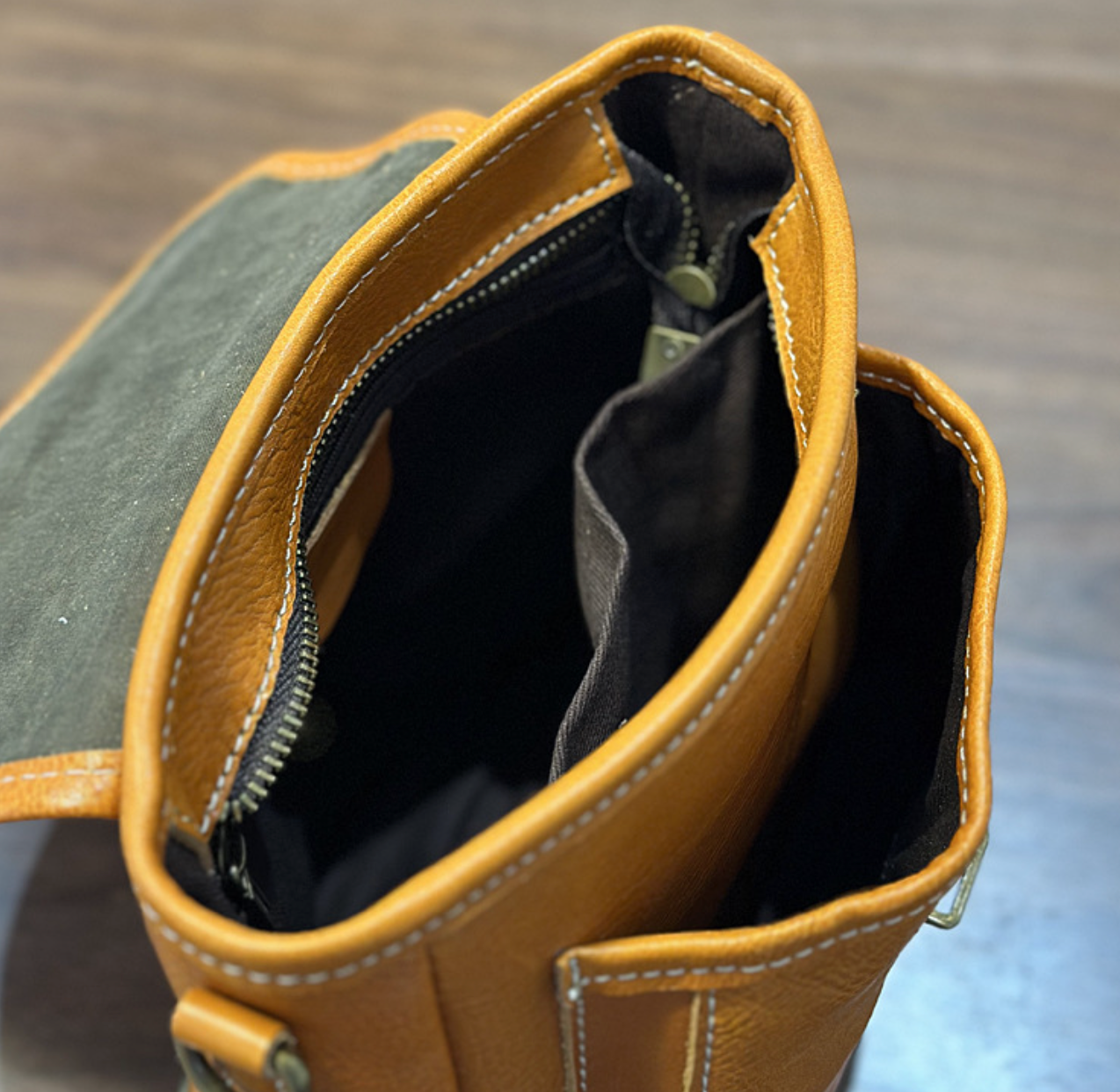 Small Genuine Leather Backpack for Women
