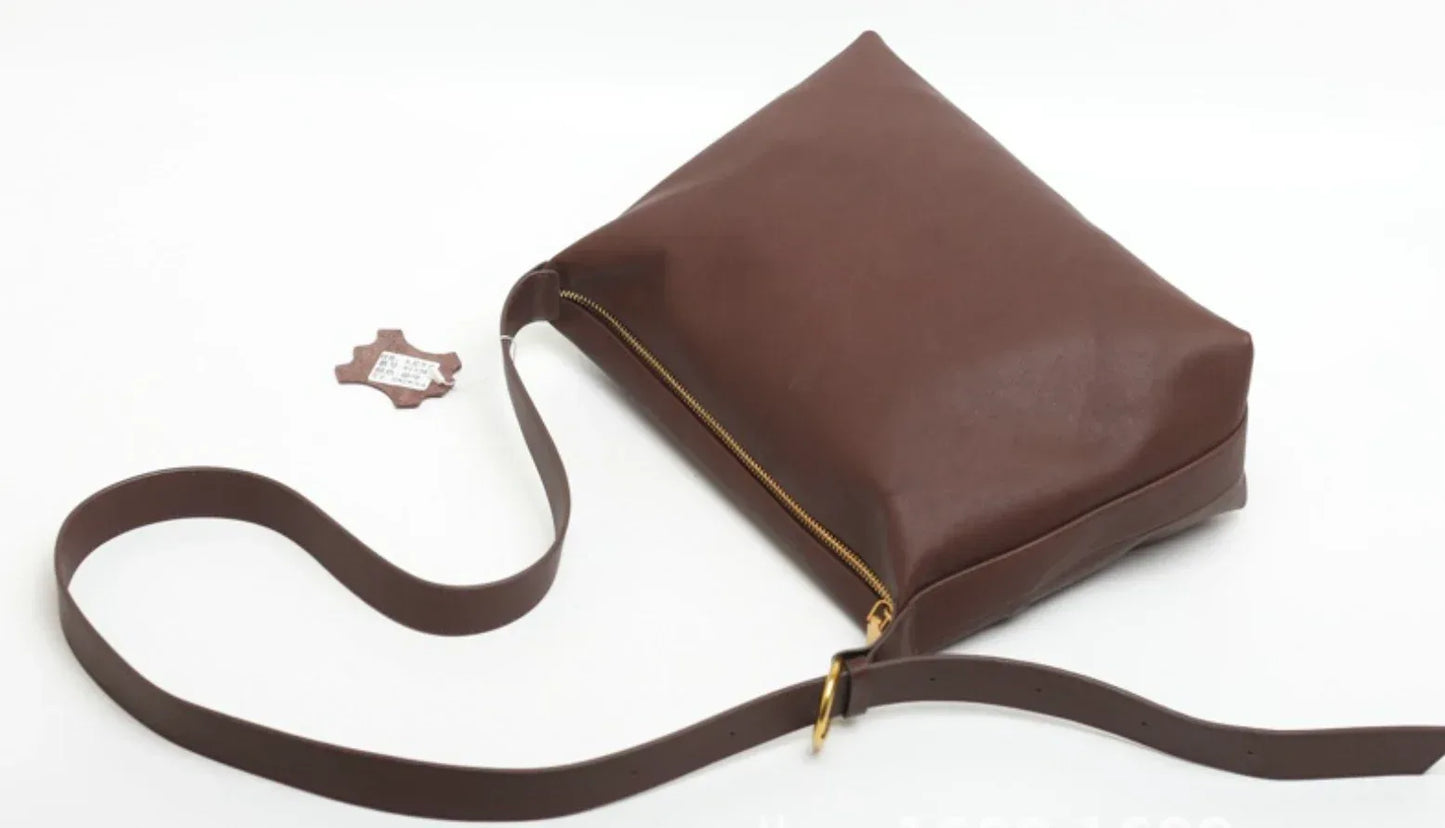 Women Leather Shoulder Bag Large Commuter Tote