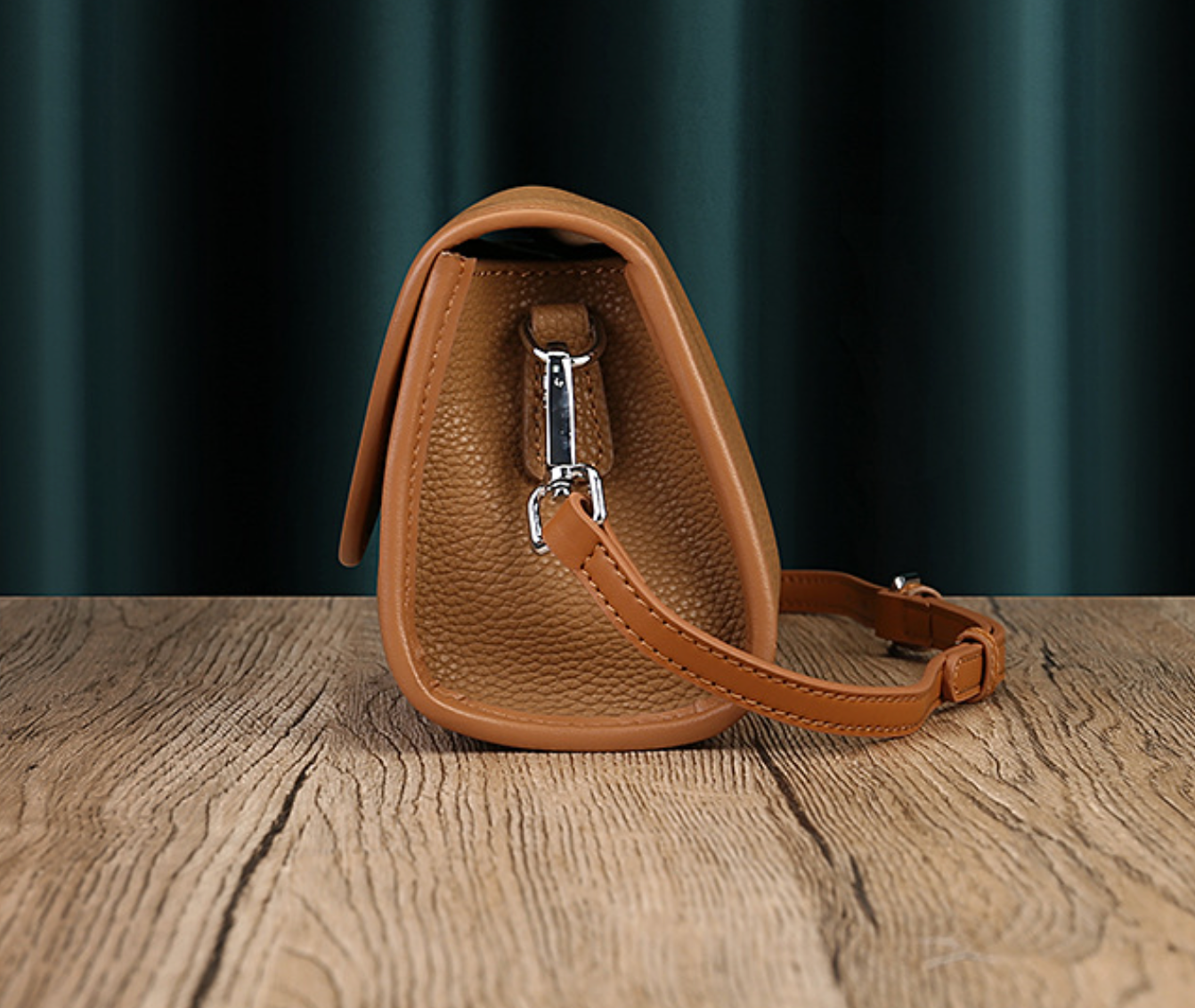 Women’s Genuine Leather Pillow Bag Crossbody
