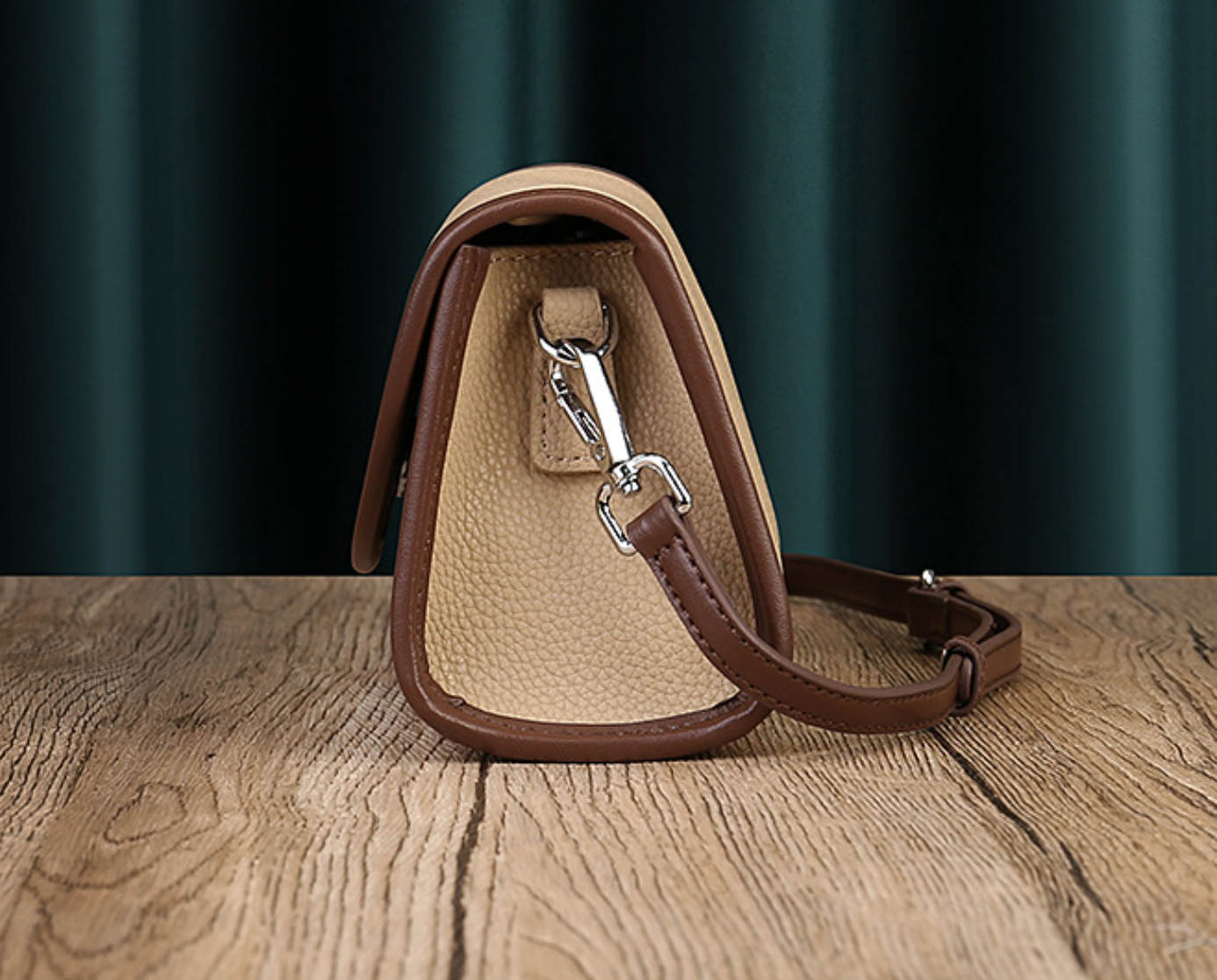 Women’s Genuine Leather Pillow Bag Crossbody