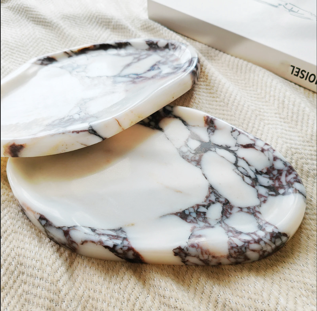 Natural Marble Tray for Jewelry & Home Decor
