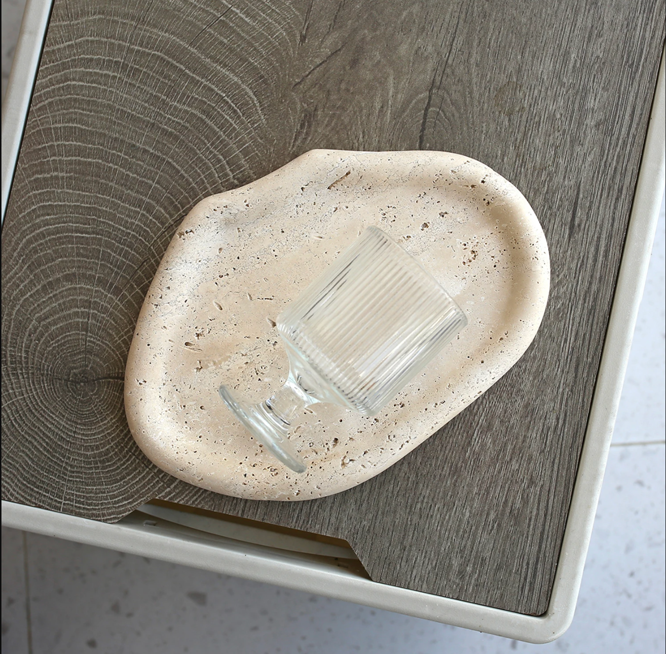 Natural Marble Tray for Jewelry & Home Decor