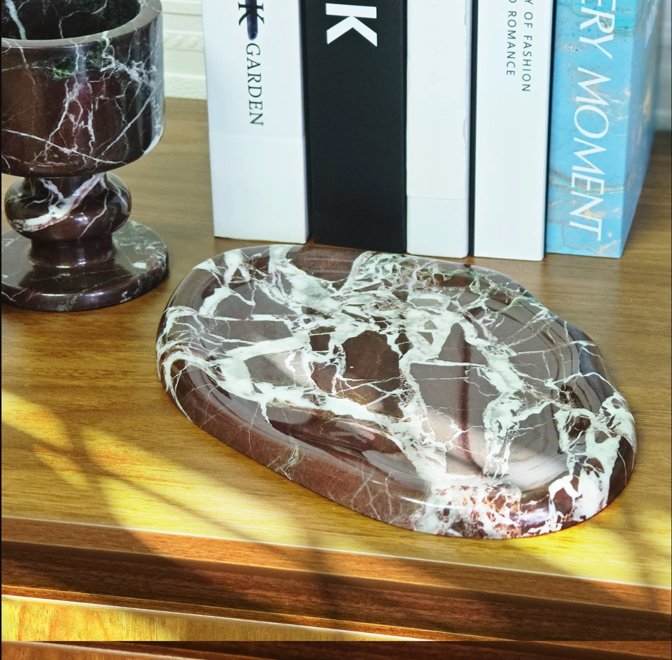 Natural Marble Tray for Jewelry & Home Decor