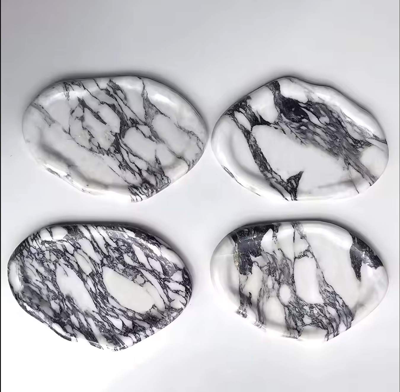 Natural Marble Tray for Jewelry & Home Decor