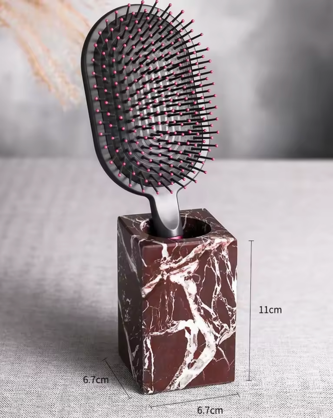 Luxury Natural Marble Bathroom Accessories Set for Home & Hotel Vanity