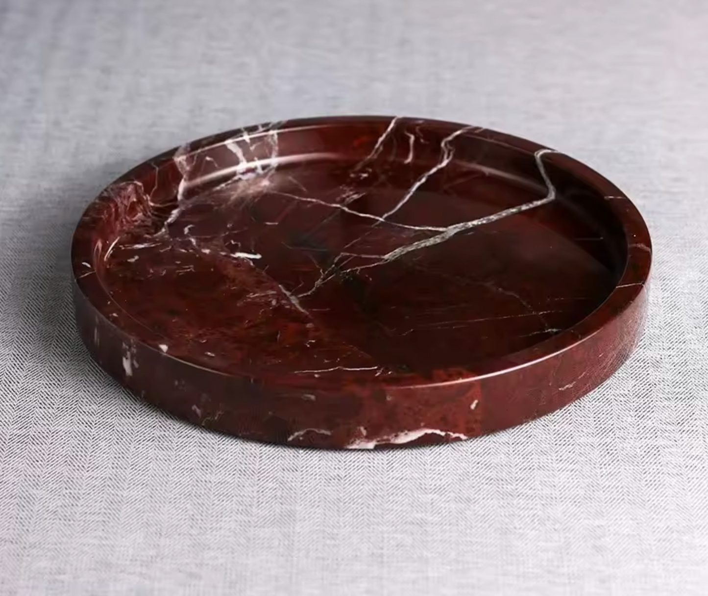 Luxury Natural Marble Bathroom Accessories Set for Home & Hotel Vanity