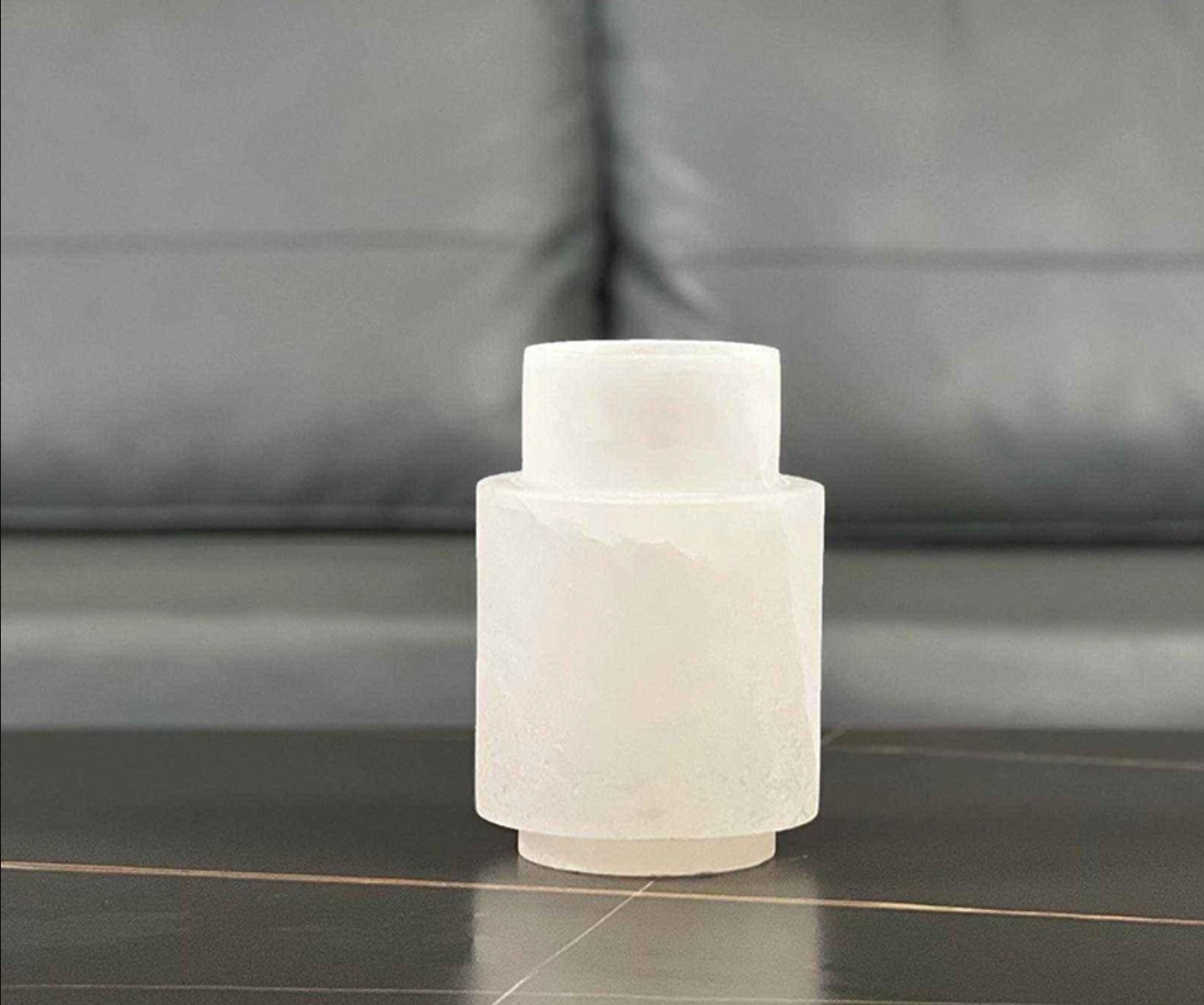 Spanish Real Marble Flower Vase Ornaments Decorative for Living Room & Hotel