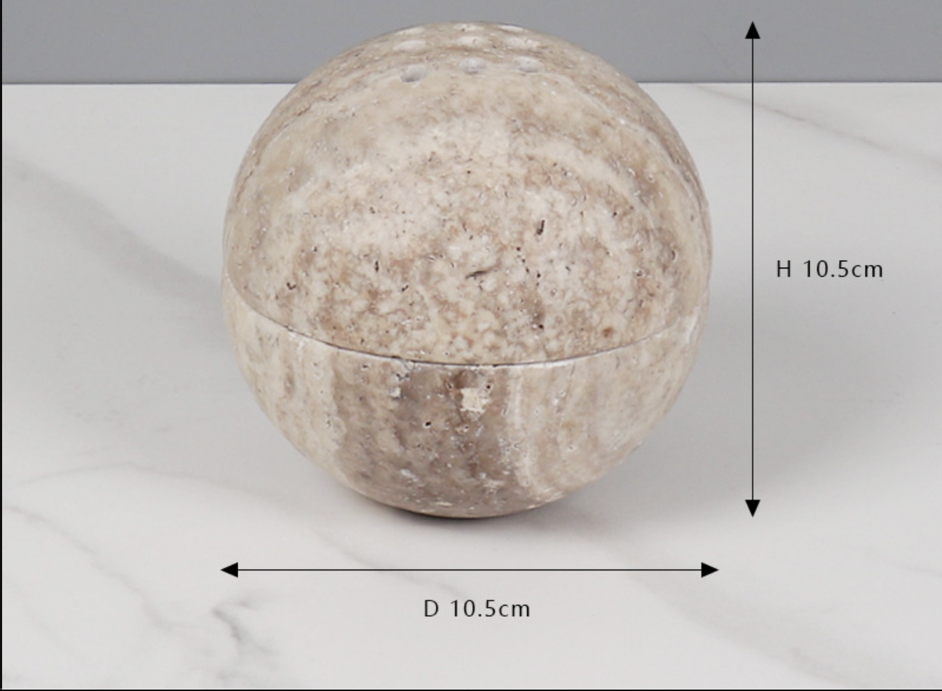 Natural Marble Aromatherapy Burner Stone Incense & Fragrance Diffuser