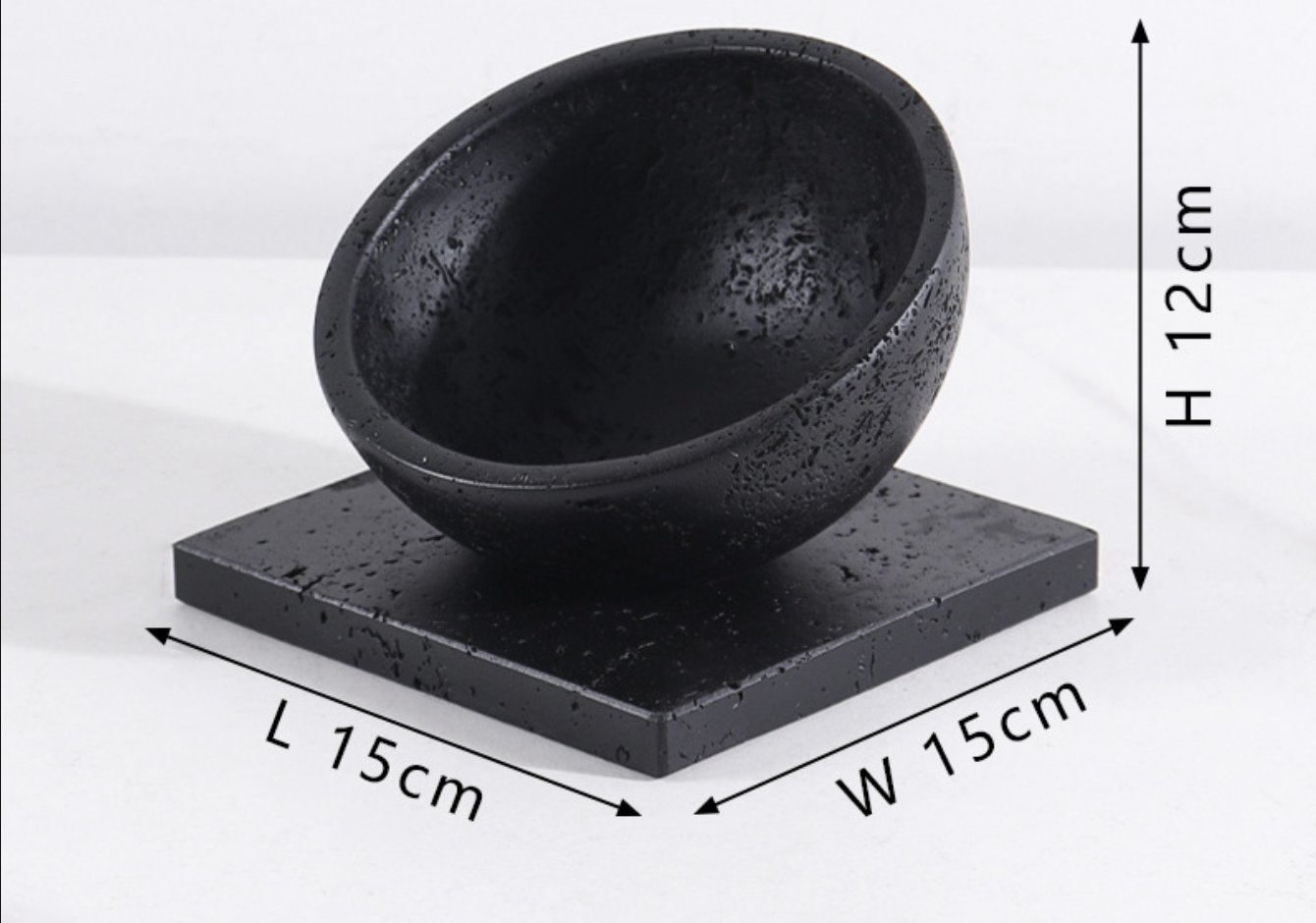 European Natural Marble Flower Pot Succulent Planter with Base