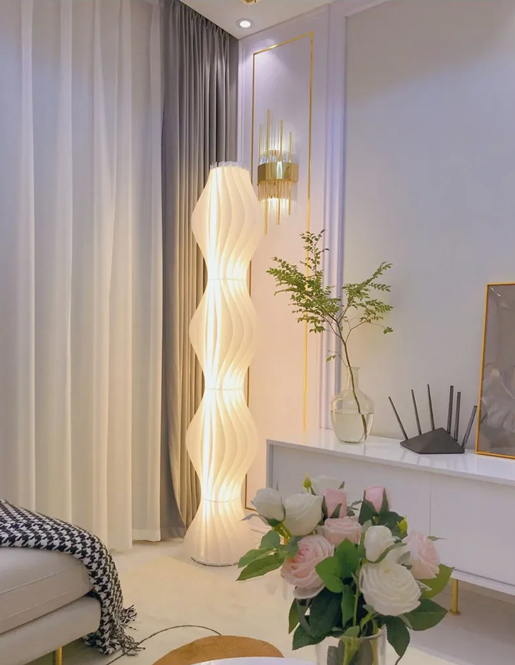Modern Nordic LED Floor Lamp for Living Room and Bedroom