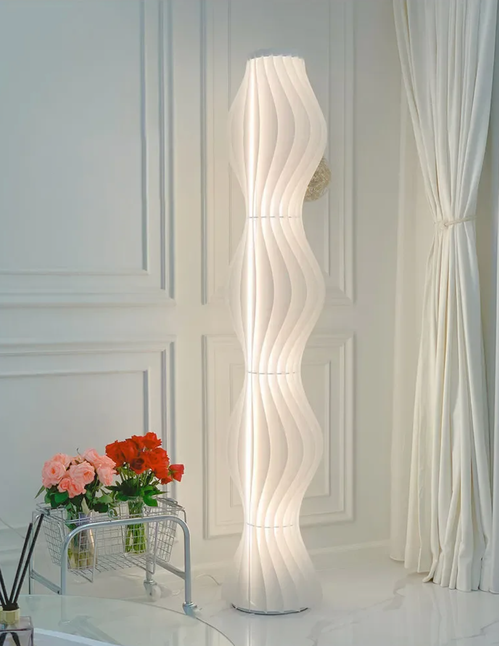 Modern Nordic LED Floor Lamp for Living Room and Bedroom