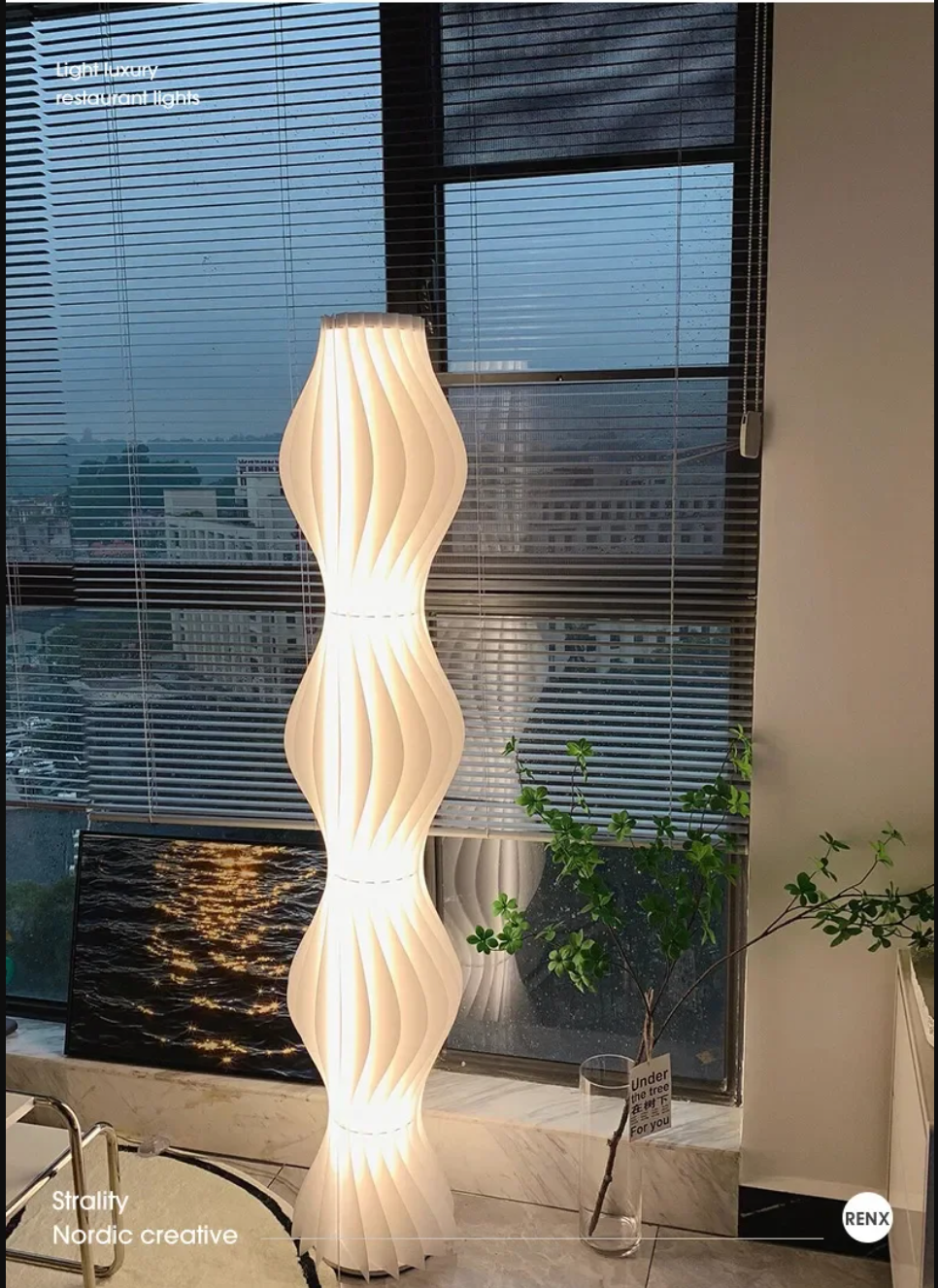 Modern Nordic LED Floor Lamp for Living Room and Bedroom
