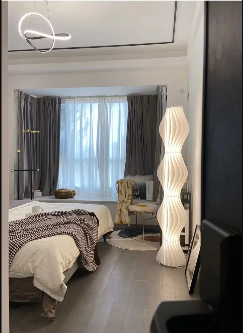 Modern Nordic LED Floor Lamp for Living Room and Bedroom