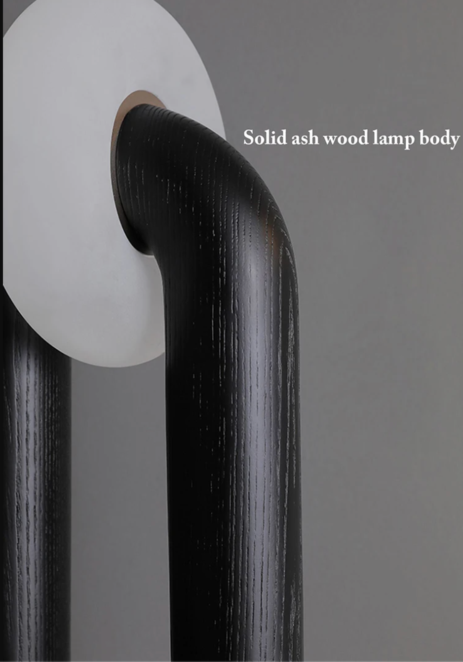Vintage Solid Wood LED Table Lamp Dimmable Touch Control