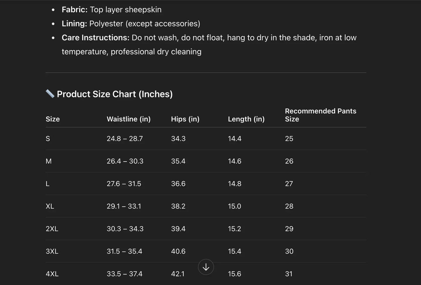 Women’s Leather Shorts Wide-Leg High Waist with Side Pockets