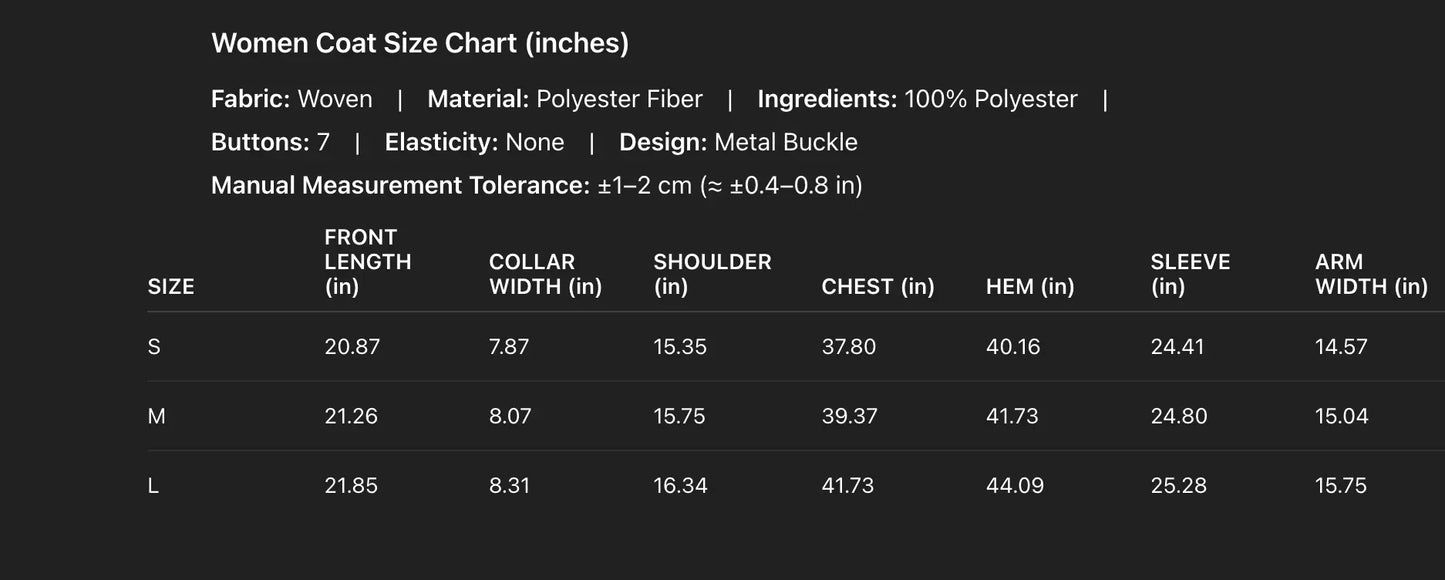 Women’s Wool Blend Cropped Jacket with Gold Metal Buttons