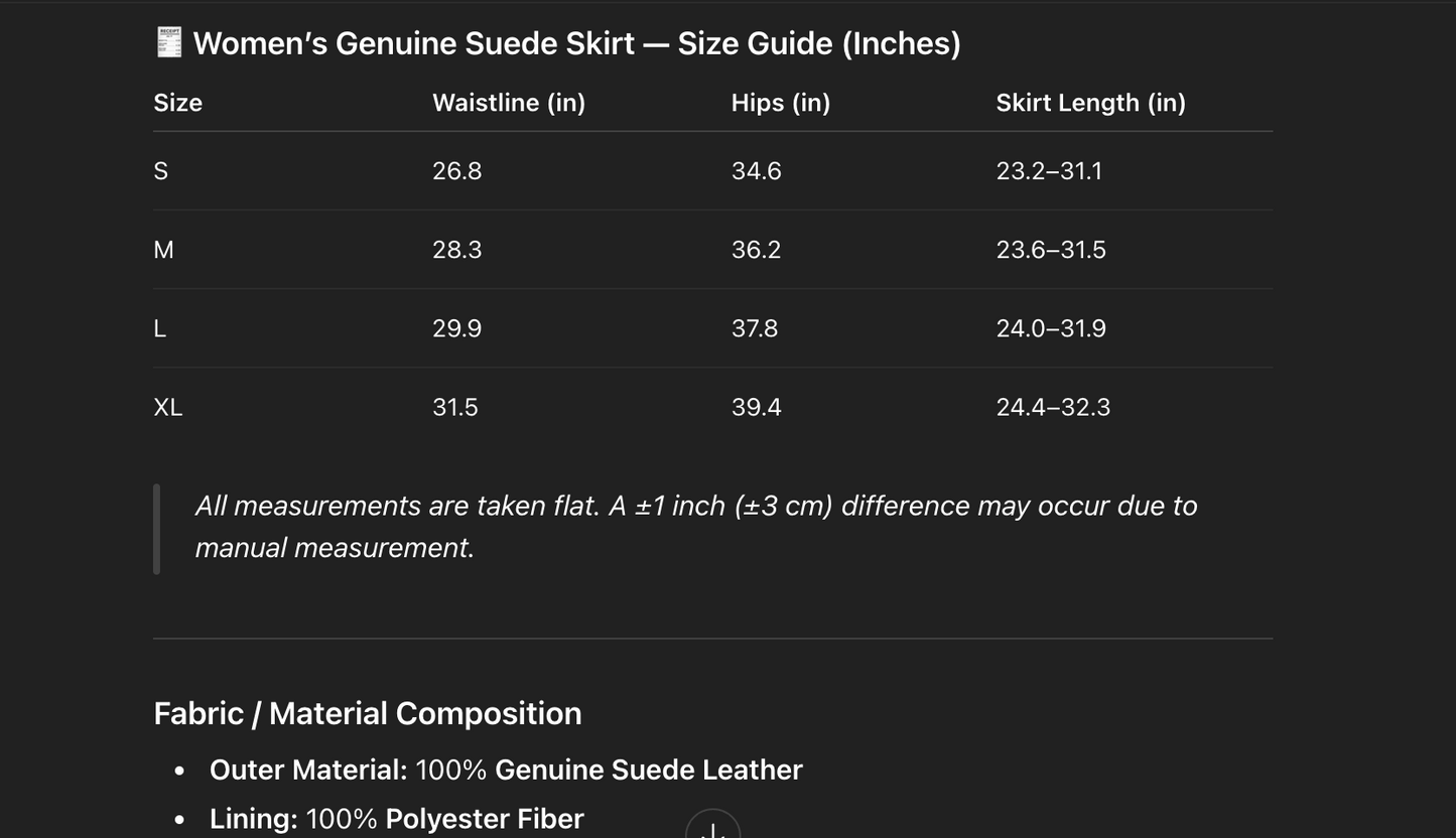 Brown Suede Fringe Leather Skirt Tassel Bodycon