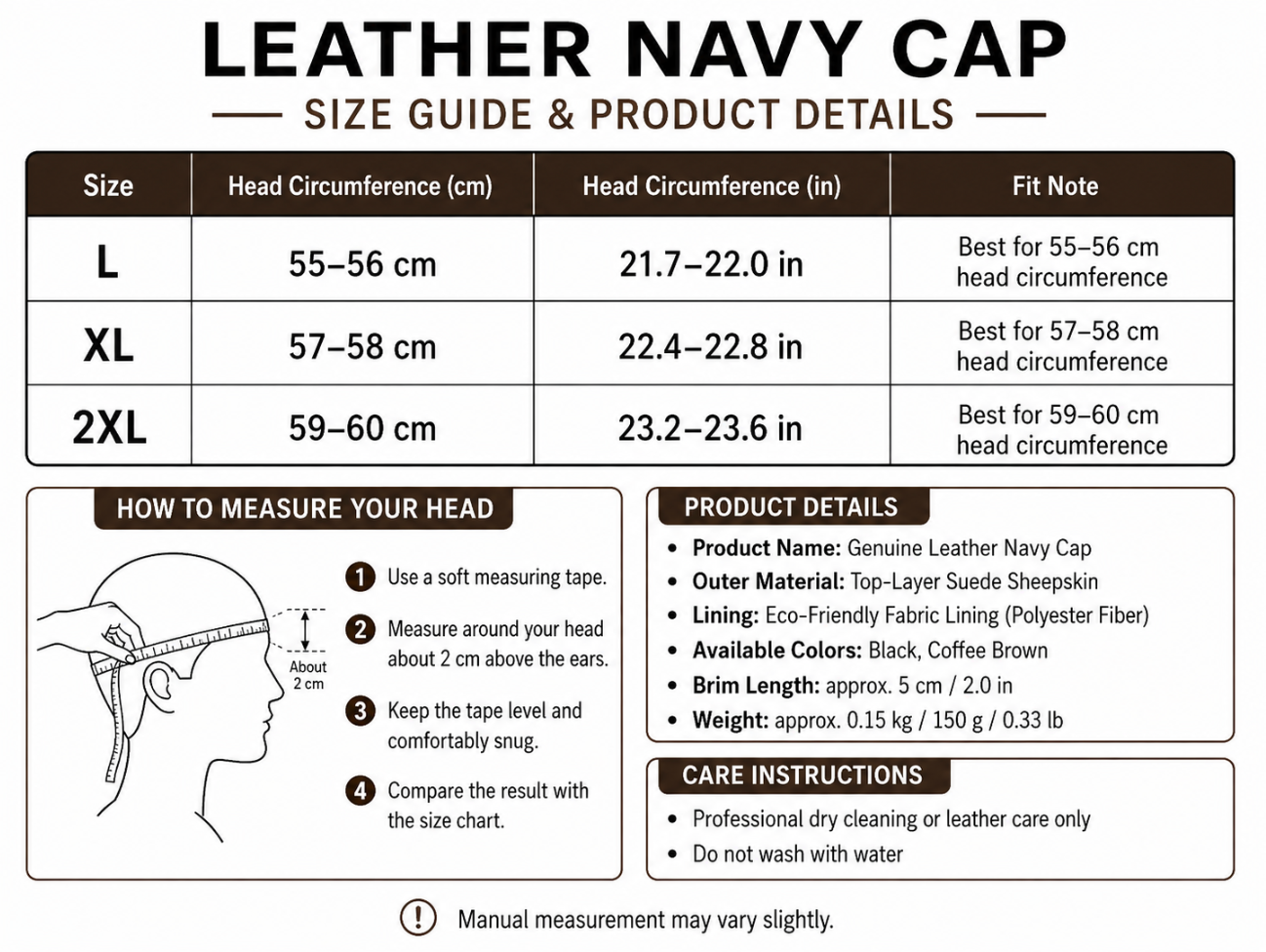 Unisex Suede Sheepskin Leather Newsboy Cap