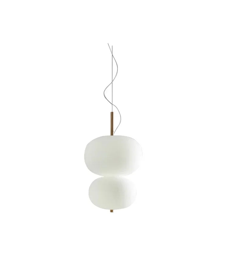 Nordic Double Globe Pendant Lamp Ceiling Light
