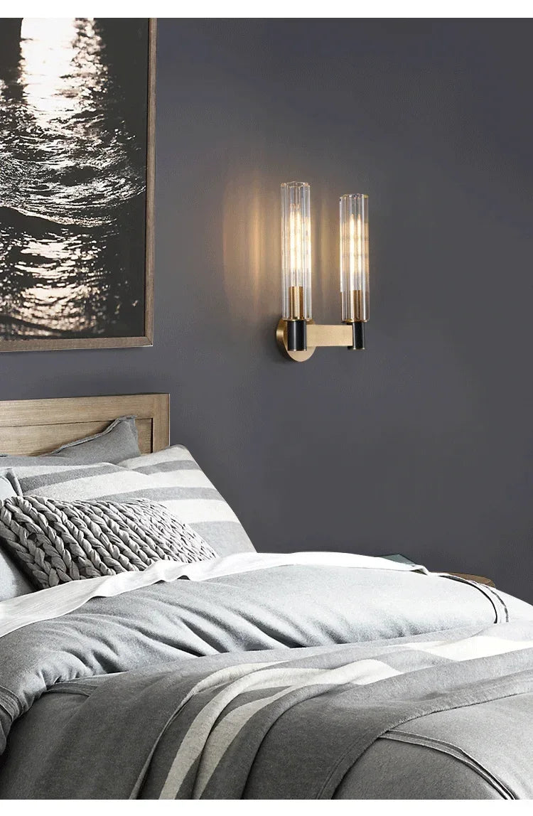 Modern Wall-Mounted Light Fixture for Bedroom or Living Room