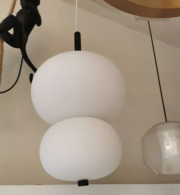 Nordic Double Globe Pendant Lamp Ceiling Light
