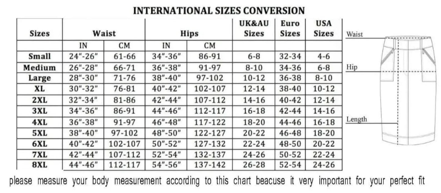 Women leather Skirt genuine black leather