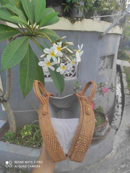 Rattan Bag Waffle Style