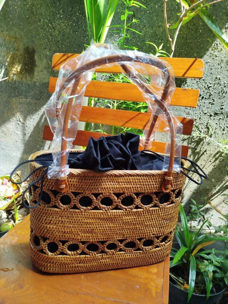 Handbag Rattan Bali Shoulder Bag