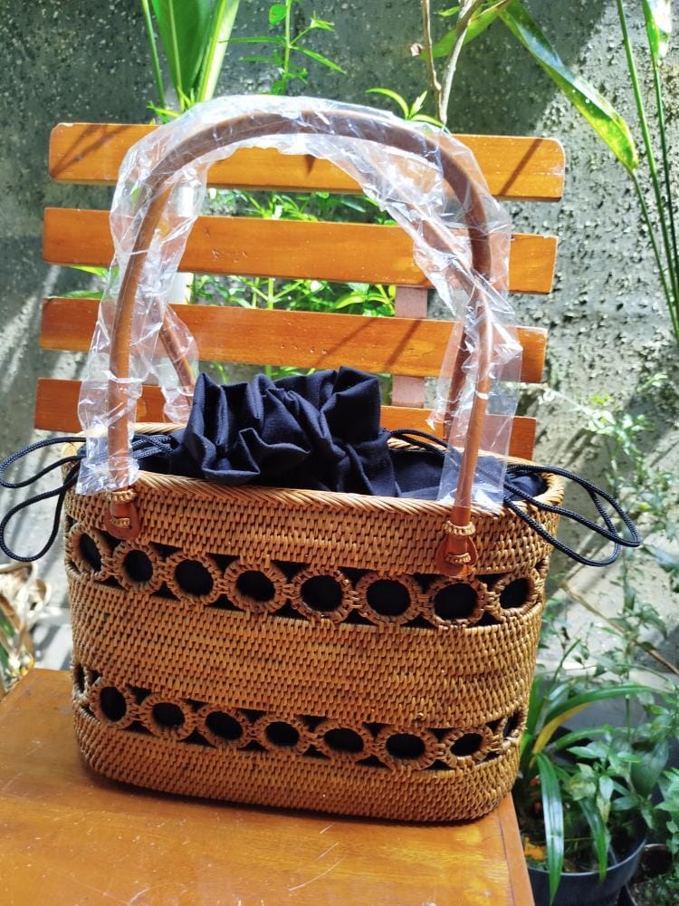 Handbag Rattan Bali Shoulder Bag