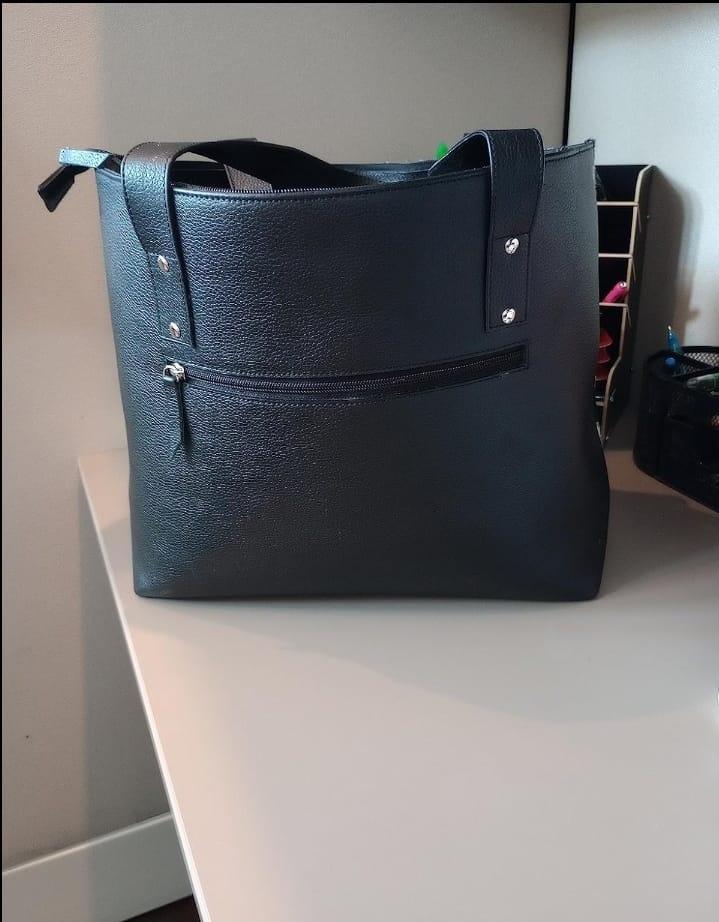 Black White Hair On Cowhide Purse