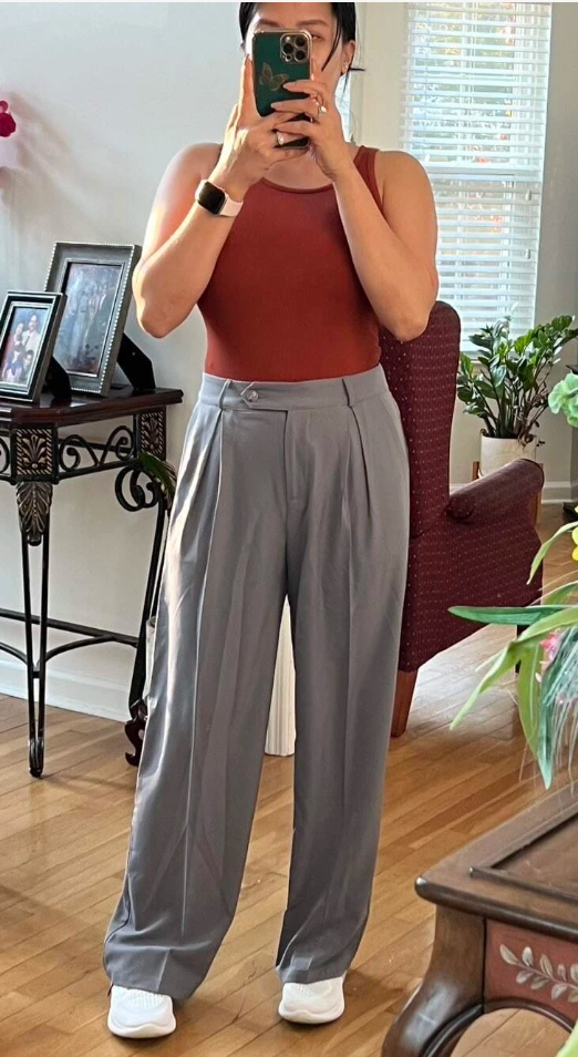 Baggy And Flowy Women s Dress Causal Suit Pants