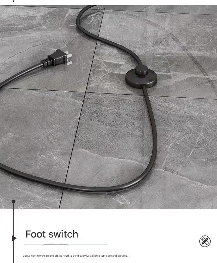 Modern mid century mushroom floor lamp