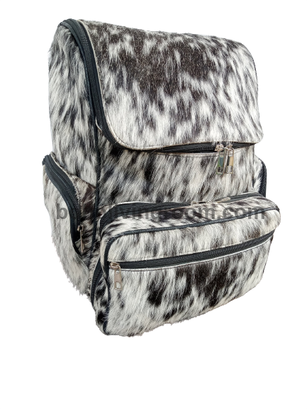 Speckled Cowhide Backpack Travel