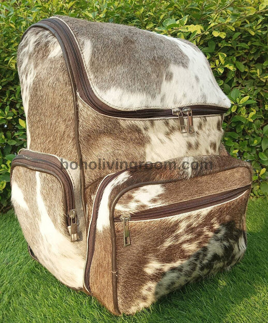 Rustic Natural Cowhide Bag